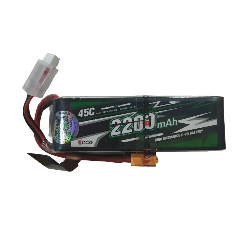 tattu-ace-2200mah-45c-148v-4sip-lipo-battery-with-xt60-plug-for-uav-drones