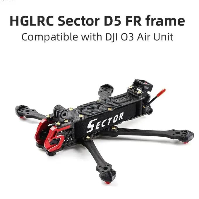 hglrc-sector-d5-fr-5-inch-lightweight-freestyle-fpv-frame