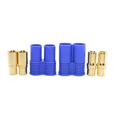 ec8-female-connector-with-hole-gold-plated-for-lipo-battery